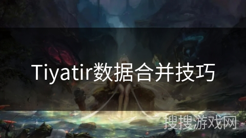 Tiyatir数据合并技巧