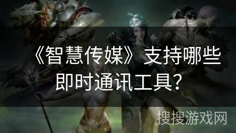 《智慧传媒》支持哪些即时通讯工具？