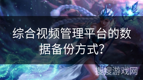 综合视频管理平台的数据备份方式？