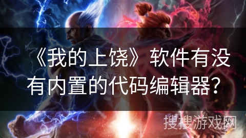 《我的上饶》软件有没有内置的代码编辑器？