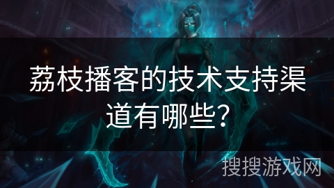 荔枝播客的技术支持渠道有哪些？