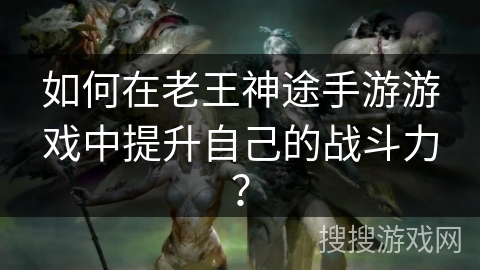如何在老王神途手游游戏中提升自己的战斗力？