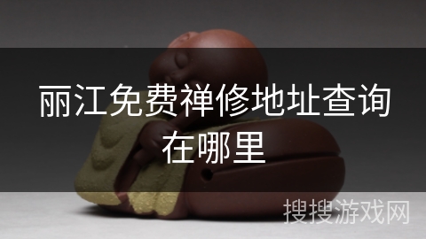 丽江免费禅修地址查询在哪里