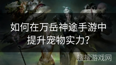 如何在万岳神途手游中提升宠物实力？