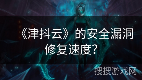 《津抖云》的安全漏洞修复速度？