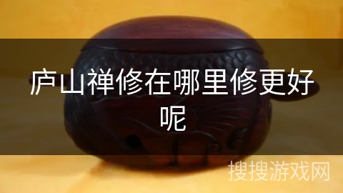 庐山禅修在哪里修更好呢 庐山禅修在哪里修更好呢