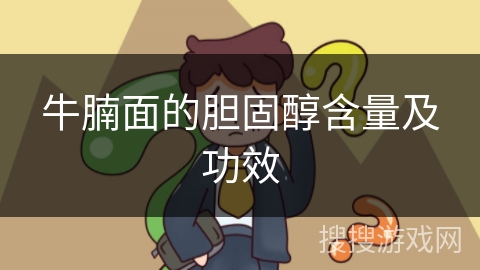 牛腩面的胆固醇含量及功效