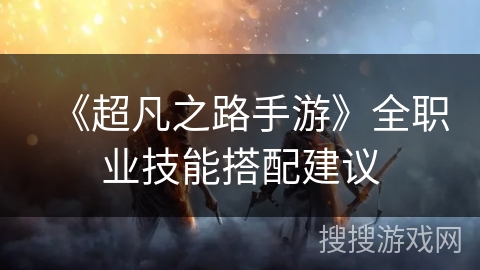 《超凡之路手游》全职业技能搭配建议