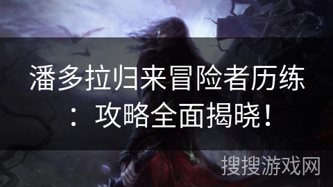 潘多拉归来冒险者历练：攻略全面揭晓！