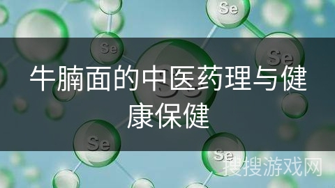 牛腩面的中医药理与健康保健