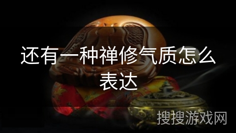 还有一种禅修气质怎么表达 还有一种禅修气质怎么表达