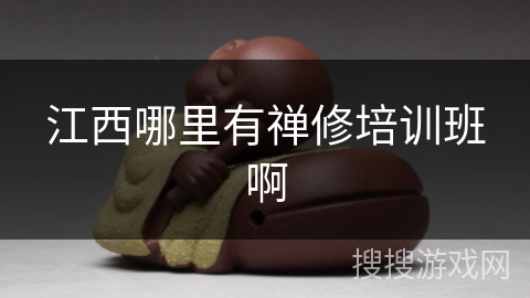 江西哪里有禅修培训班啊