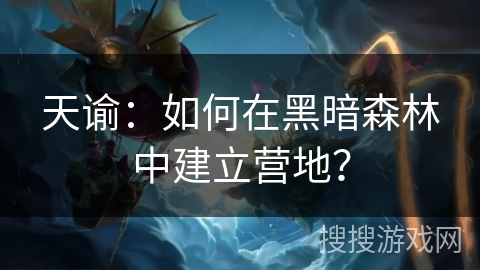 天谕：如何在黑暗森林中建立营地？