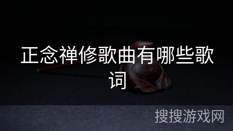 正念禅修歌曲有哪些歌词