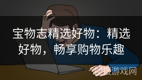宝物志精选好物：精选好物，畅享购物乐趣