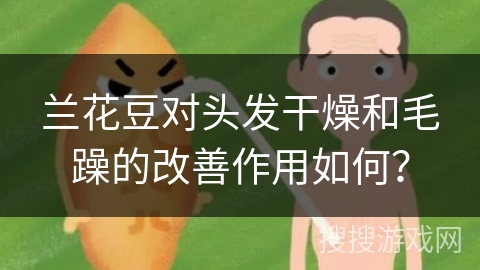 兰花豆对头发干燥和毛躁的改善作用如何？