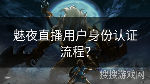 魅夜直播用户身份认证流程？