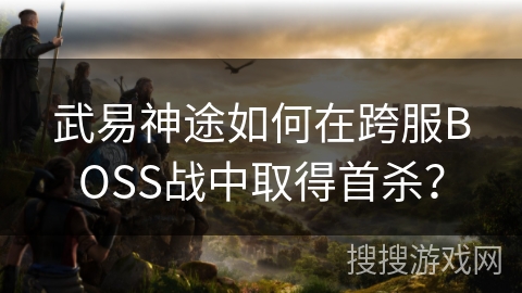 武易神途如何在跨服BOSS战中取得首杀？