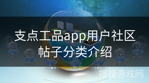 支点工品app用户社区帖子分类介绍