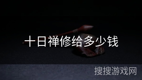 十日禅修给多少钱