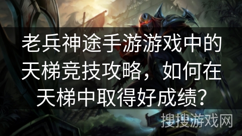 老兵神途手游游戏中的天梯竞技攻略，如何在天梯中取得好成绩？