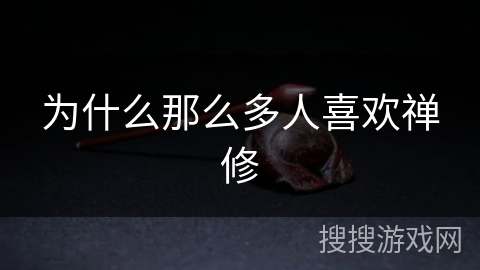 为什么那么多人喜欢禅修