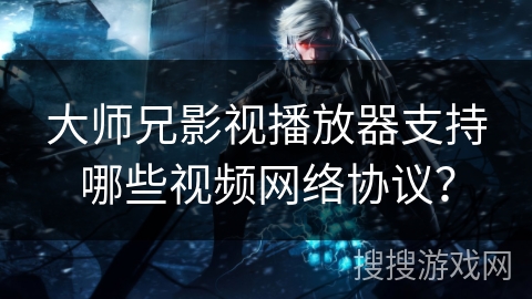 大师兄影视播放器支持哪些视频网络协议？