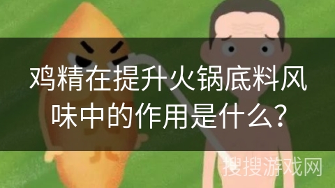 鸡精在提升火锅底料风味中的作用是什么？