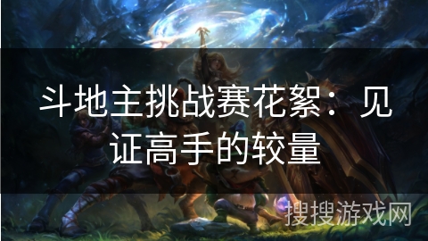 斗地主挑战赛花絮：见证高手的较量