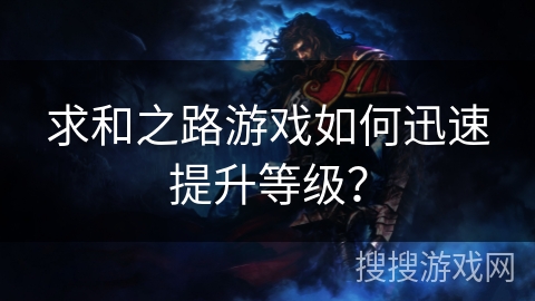 求和之路游戏如何迅速提升等级？