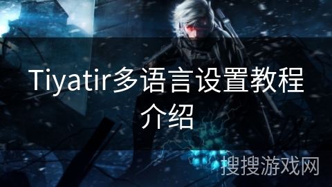 Tiyatir多语言设置教程介绍