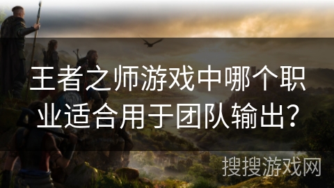 王者之师游戏中哪个职业适合用于团队输出？