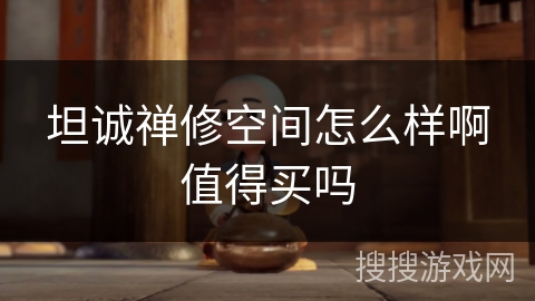 坦诚禅修空间怎么样啊值得买吗