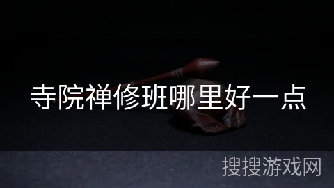 寺院禅修班哪里好一点