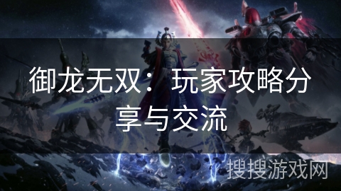 御龙无双：玩家攻略分享与交流