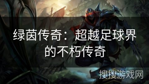 绿茵传奇：超越足球界的不朽传奇