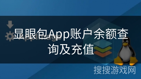 显眼包App账户余额查询及充值