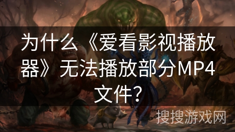 为什么《爱看影视播放器》无法播放部分MP4文件？