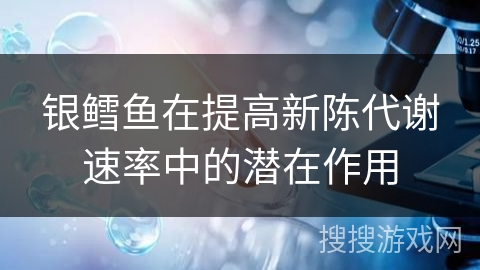 银鳕鱼在提高新陈代谢速率中的潜在作用 银鳕鱼在提高新陈代谢速率中的潜在作用