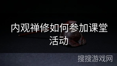 内观禅修如何参加课堂活动