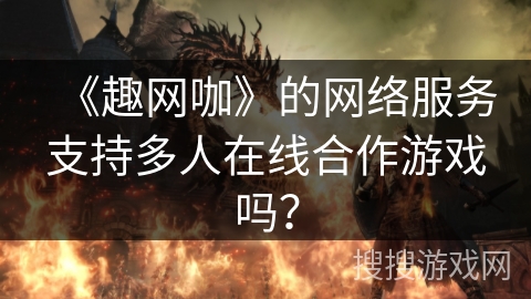 《趣网咖》的网络服务支持多人在线合作游戏吗? 《趣网咖》的网络服务支持多人在线合作游戏吗?