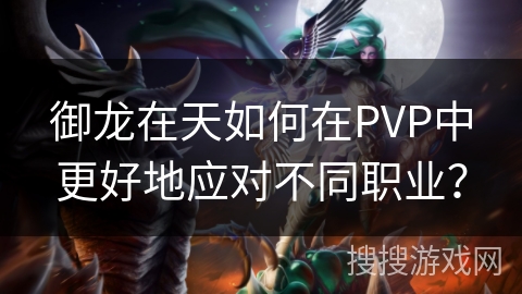 御龙在天如何在PVP中更好地应对不同职业? 御龙在天如何在PVP中更好地应对不同职业?