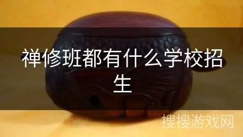 禅修班都有什么学校招生 禅修班都有什么学校招生