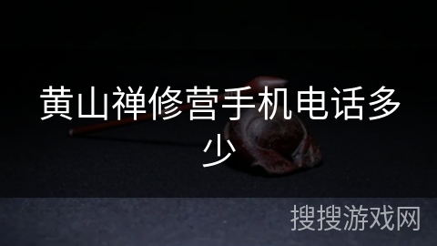 黄山禅修营手机电话多少