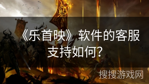 《乐首映》软件的客服支持如何? 《乐首映》软件的客服支持如何?