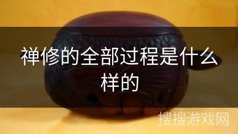 禅修的全部过程是什么样的