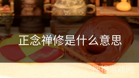 正念禅修是什么意思 正念禅修是什么意思