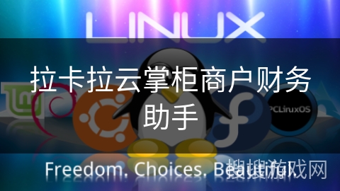 拉卡拉云掌柜商户财务助手