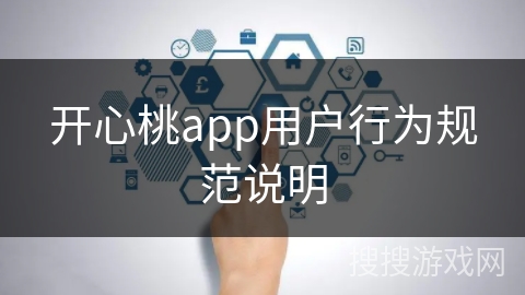 开心桃app用户行为规范说明