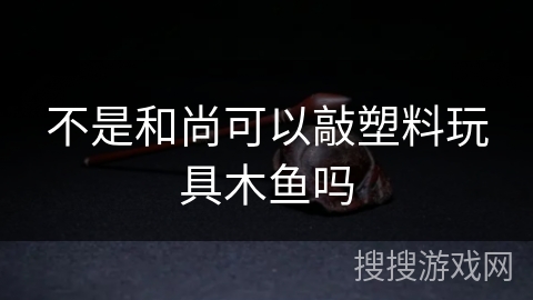 不是和尚可以敲塑料玩具木鱼吗